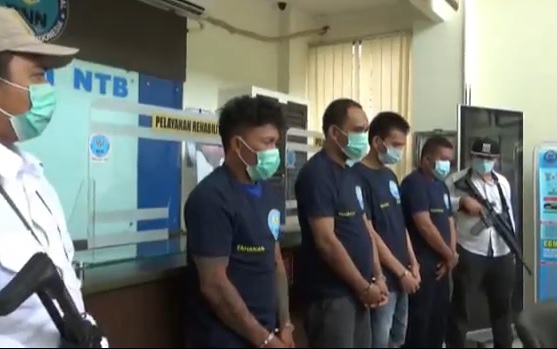 Staf Bapas Sumbawa Ditangkap BNNP NTB saat Ambil Paket Narkoba