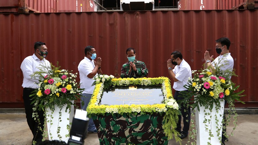 Pangdam V Brawijaya Tinjau Pembangunan Cafe Prajurit - Bagian 2