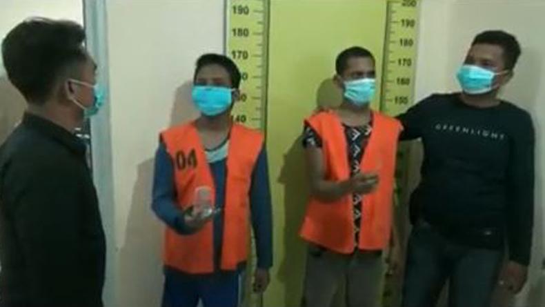 2 Pemuda yang Viral Asyik Pakai Sabu di Deliserdang Ditangkap Polisi