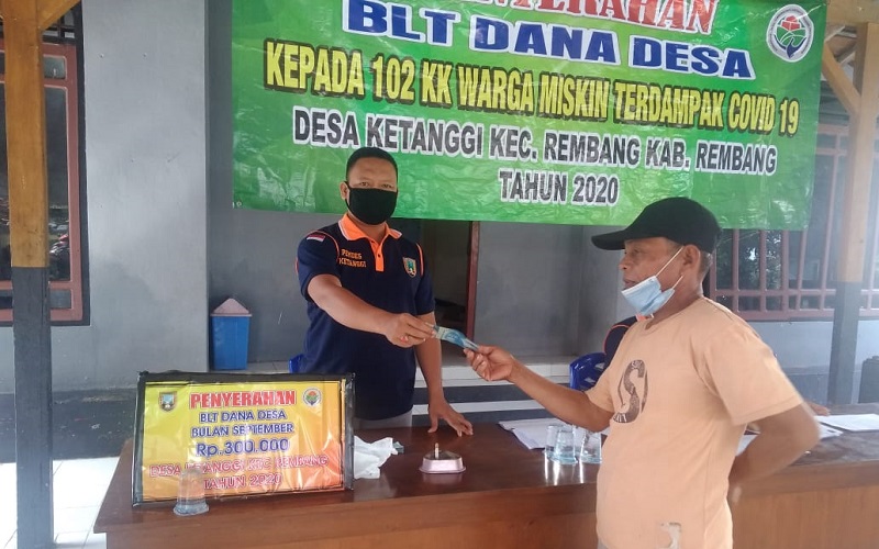 Kehabisan Dana, Mayoritas Desa di Rembang Tak Bisa Salurkan BLT hingga Desember