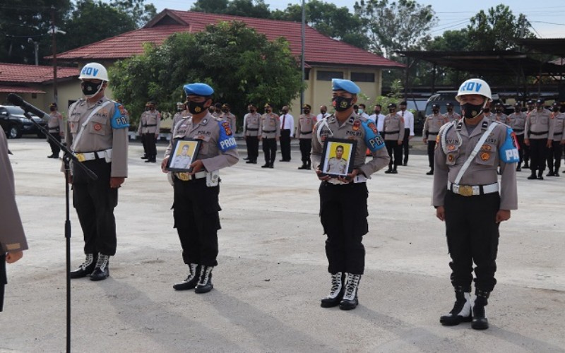Jarang Dinas, Dua Personel Polres Mura Dipecat