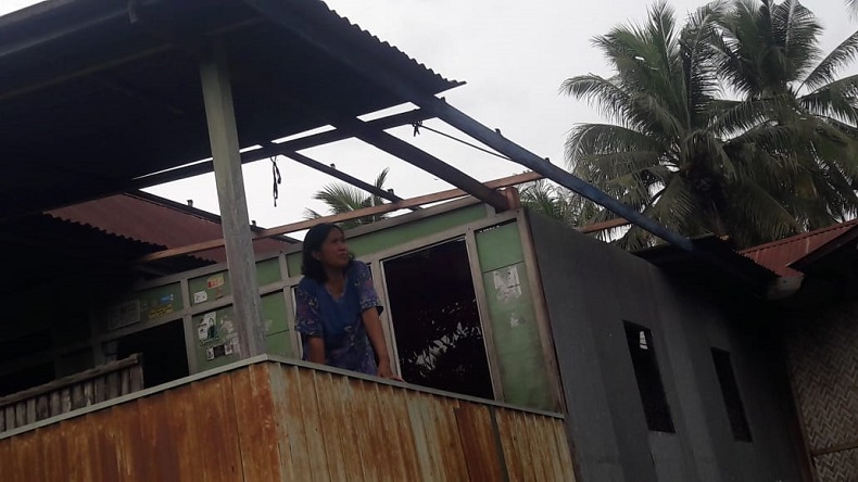 title 7 Rumah di Wajo Rusak Diterjang Angin Puting Beliung 7 Rumah di Wajo Rusak Diterjang Angin Puting Beliung