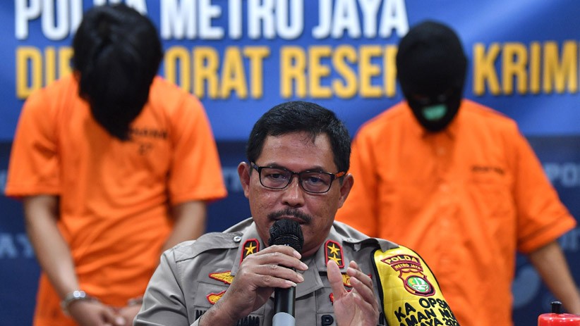 10 Pelaku Begal Pesepeda Ditangkap Polisi - Bagian 4