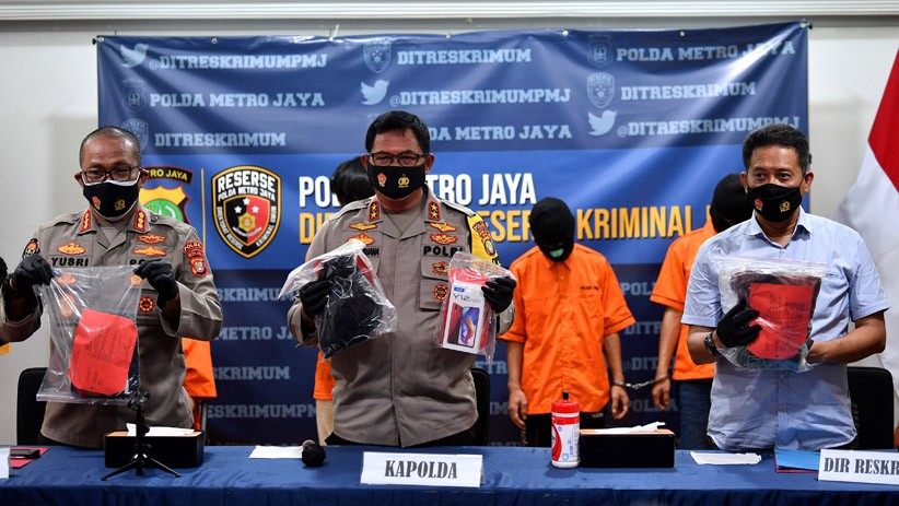 10 Pelaku Begal Pesepeda Ditangkap Polisi - Bagian 2