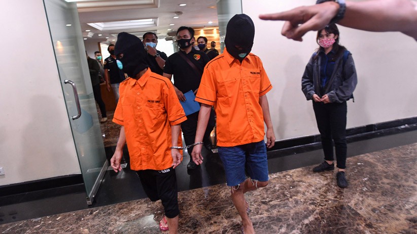 10 Pelaku Begal Pesepeda Ditangkap Polisi - Bagian 3