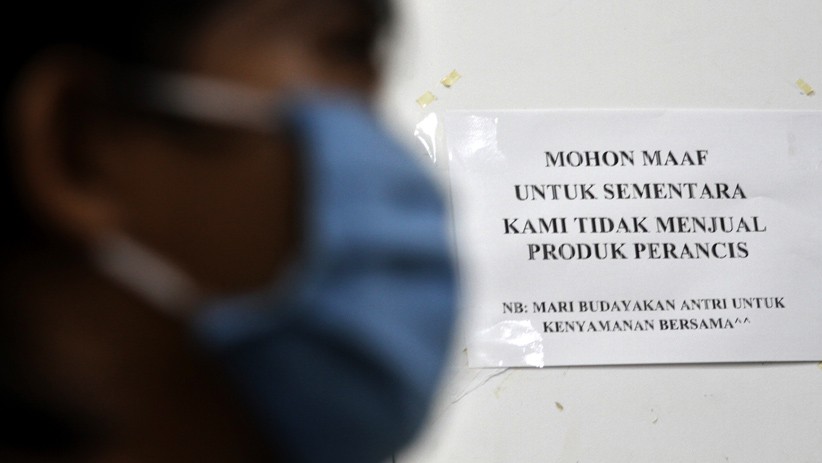 Pemilik Pasar Swalayan di Kendari Boikot Produk Prancis  - Bagian 2