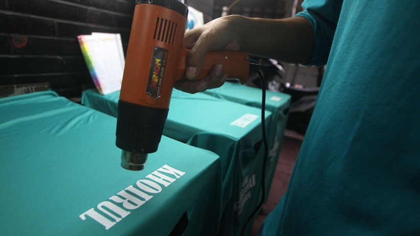 Dampak Pandemi Covid-19, Pemesanan Sablon Kaus Menurun Drastis - Bagian 3