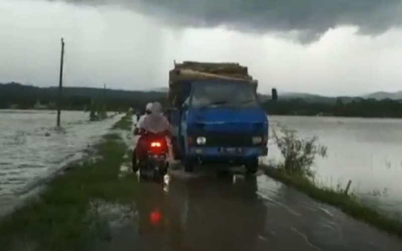 Banjir 3 Desa di Banyumas Mulai Surut