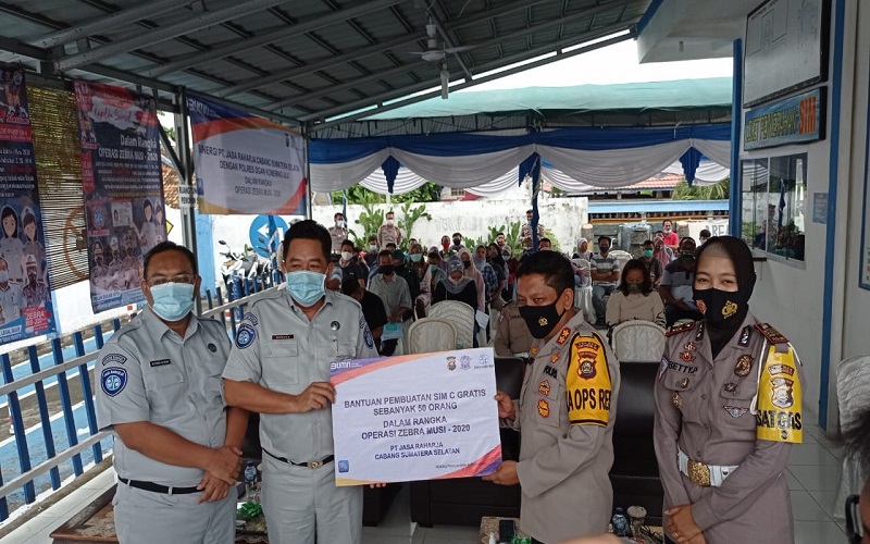 Selama Operasi Zebra, Polres OKU Gratiskan Pembuatan SIM