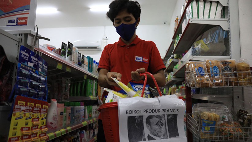 Minimarket di Jakarta Boikot Produk Prancis - Bagian 2