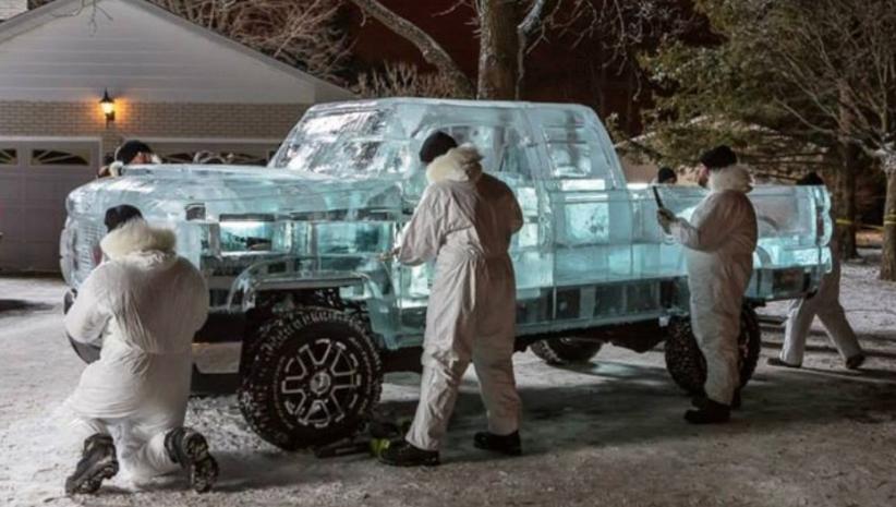 Perusahaan Kanada Bikin Mobil dari Es, Bisa Berjalan hingga 1,6 Km