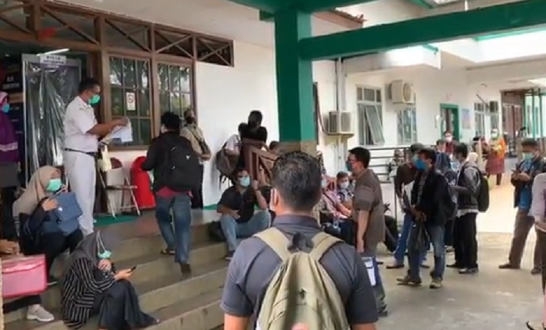 Tes Rohani CPNS di RSJ Sungai Bangkong Membeludak, Pendaftaran Diganti Online