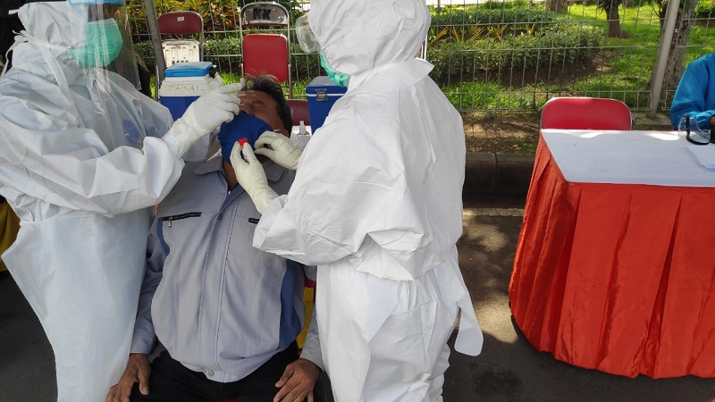 Operasi Swab di Perbatasan Surabaya-Madura, Petugas Amankan 67 Pelanggar