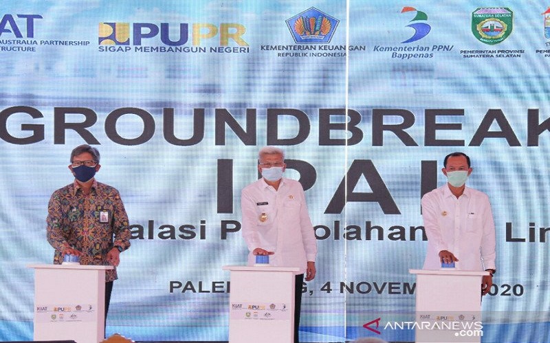 Palembang Mulai Proyek Pengolahan Limbah Senilai Rp1,2 Triliun