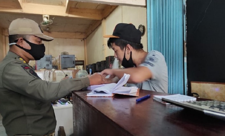  Satpol PP Pontianak Kumpulkan Rp150 Juta Denda Protokol Kesehatan