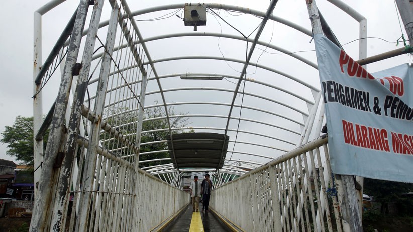 Kondisi JPO Jayakarta Memprihatinkan, Terbengkalai Sejak Lama - Bagian 1