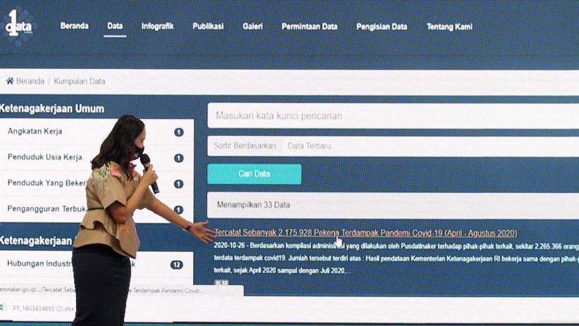 Kemnaker Luncurkan Satu Data Ketenagakerjaan - Bagian 4
