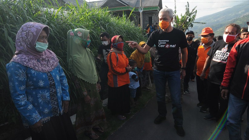 Bertemu Warga Kawasan Gunung Merapi, Ganjar Pranowo Imbau Tetap Tenang - Bagian 2