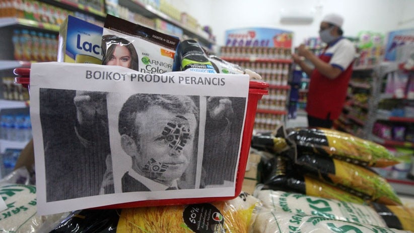 Aksi Boikot Produk Prancis di Minimarket Jakarta Terus Berlanjut - Bagian 2
