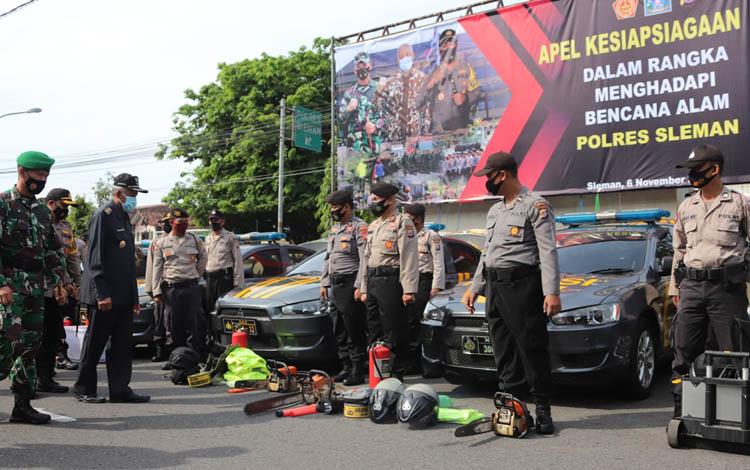  Polres Sleman Siapkan 1 SSK Hadapi Ancaman Bencana