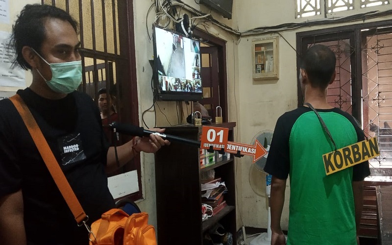 Rekonstruksi Tahanan Titipan Tewas di Polres Klaten Digelar, Korban Dipukul 11 Kali