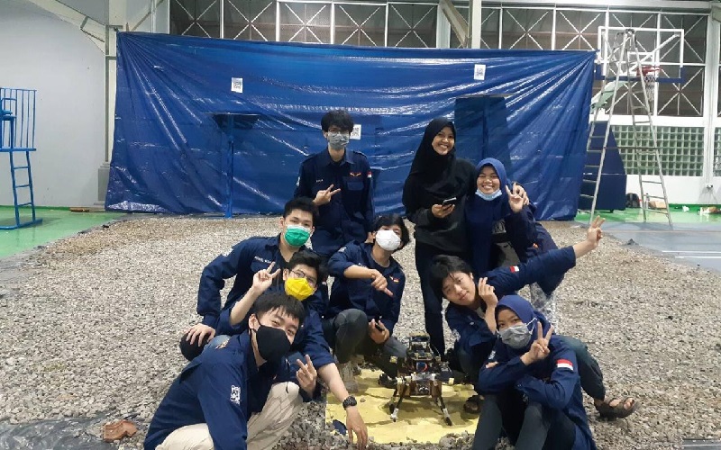 Aksantara ITB Berjaya di Kontes Robot Terbang Indonesia 2020