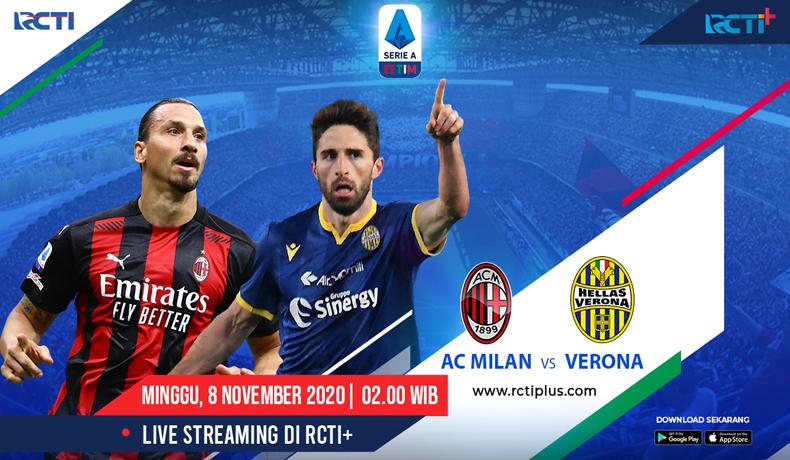 Live di RCTI+, Prediksi AC Milan Vs Hellas Verona: Rossoneri Wajib Move On