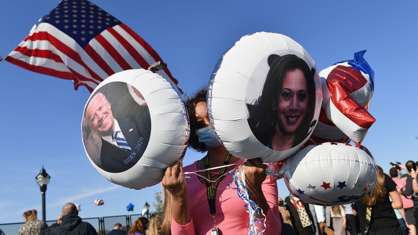 Joe Biden Menang, Ribuan Warga Amerika Serikat Turun ke Jalan - Bagian 4