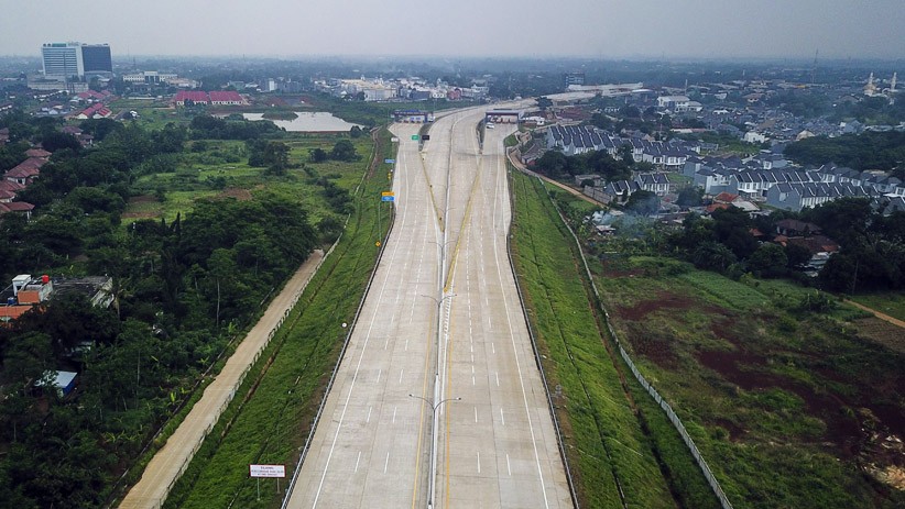Mencoba Jalan Tol Cimanggis-Cibitung Seksi I, Gratis hingga Akhir November 2020 - Bagian 2