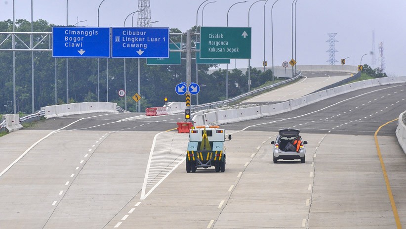 Mencoba Jalan Tol Cimanggis-Cibitung Seksi I, Gratis hingga Akhir November 2020 - Bagian 1