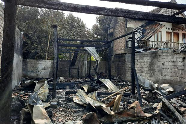 Tragis, Lansia di Sleman Tewas Terbakar Bersama Rumahnya 