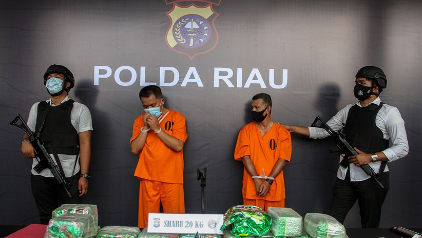 Bandar 20 Kg Sabu Tewas Ditembak Aparat Polda Riau - Bagian 1