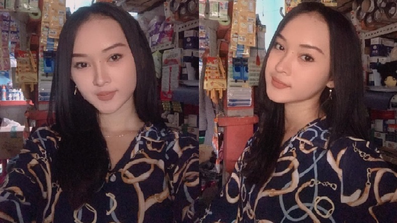 Pesona Kecantikan Penjual Kopi Mirip Anya Geraldine di Cianjur Hebohkan Medsos