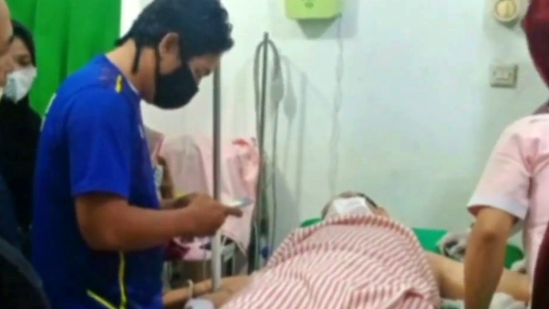 Hadiri Pesta Pernikahan, Kadispora OKU Selatan Dibacok OTK