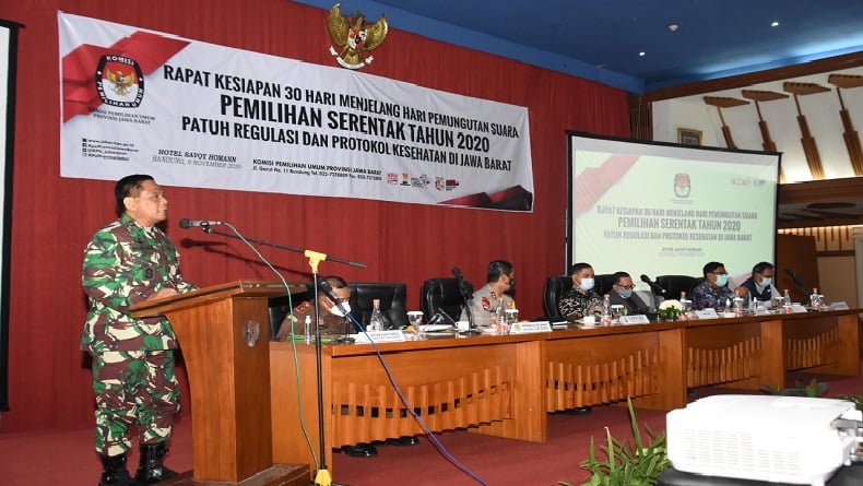 Jelang Pilkada 2020 di Jabar, Pangdam III/Siliwangi: Jangan Ragukan Netralitas TNI