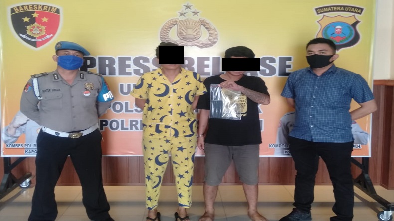 Edarkan Ekstasi di Tempat Hiburan Malam, Dua Kakak Adik Medan Ditangkap di Medan