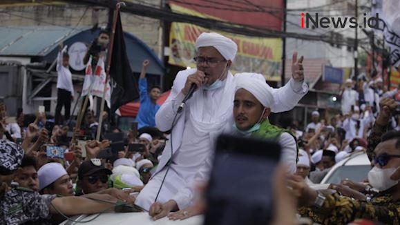 Jadi Tersangka, Habib Rizieq Dijerat Pasal Penghasutan dan Kerumunan