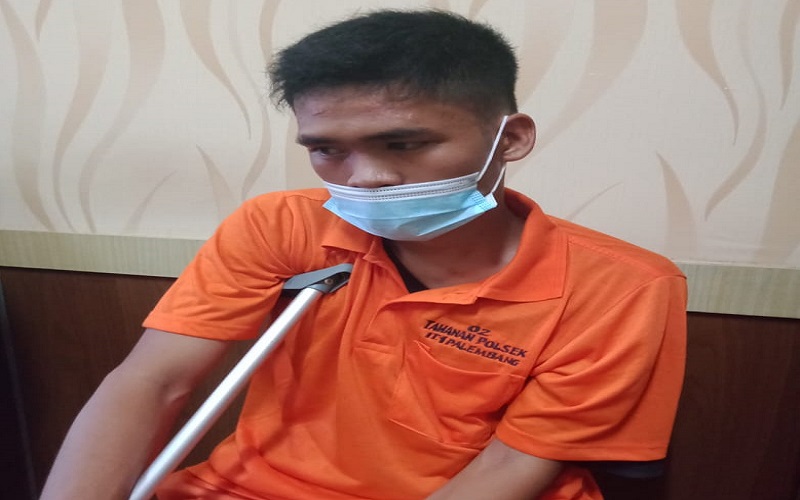 Terjun dari Lantai 2, Yanto Tersangka Pembunuh di Rusunawa Patah Kaki  