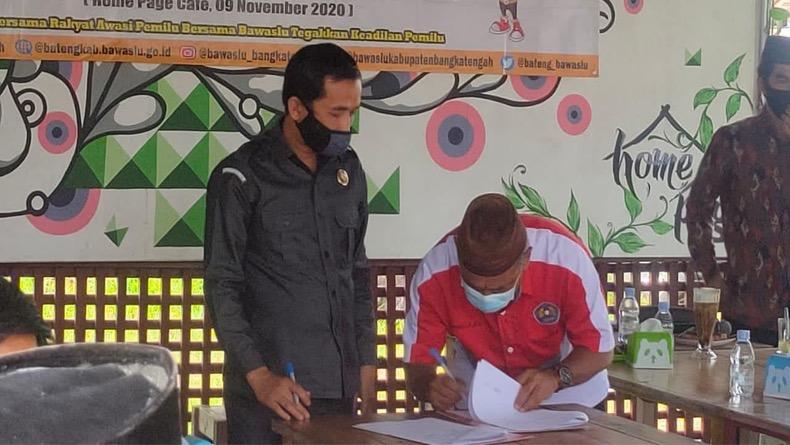 Awasi Pilkada, Bawaslu Bangka Tengah Kerja Sama dengan PCNU-STIH Pertiba