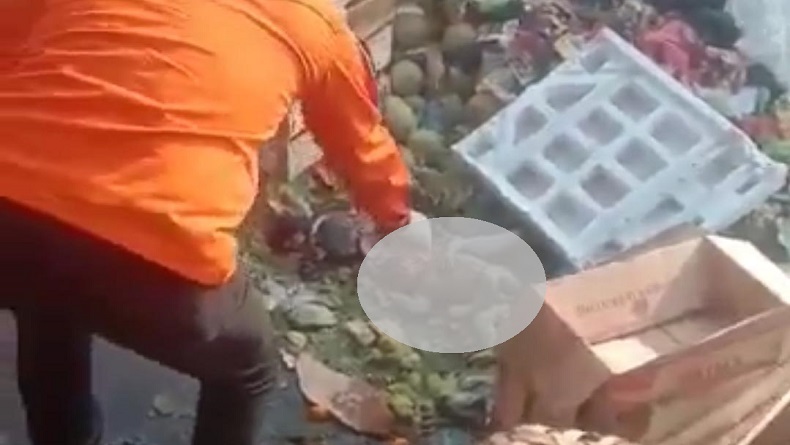 Jasad Bayi Gegerkan Pedagang di Pasar Induk Caringin Bandung