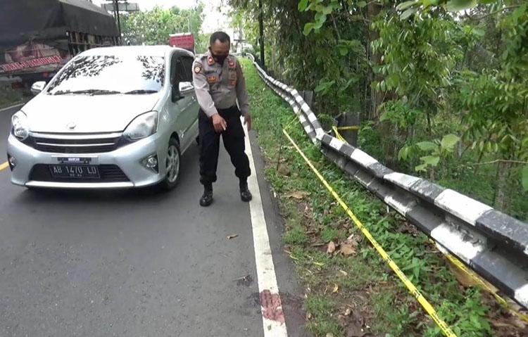 Polres Gunungkidul Buru Pelaku Pembunuhan di Jalan Jogja-Wonosari