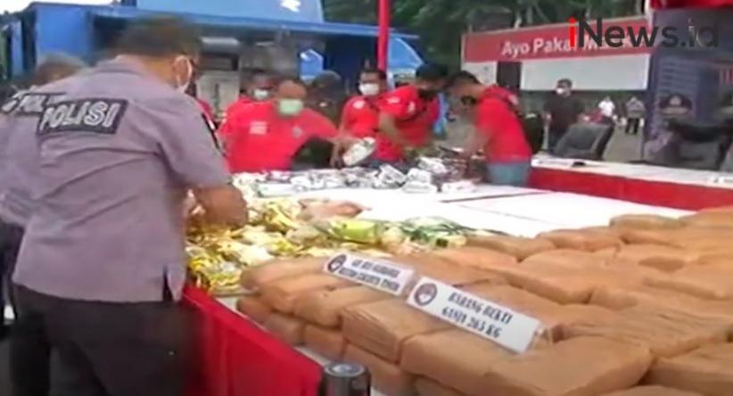 Jumlah Kasus Narkoba di Sulsel Naik di Tahun 2020, Ribuan Tersangka Ditangkap