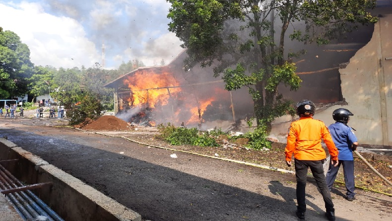 Si Jago Merah Hanguskan Aset PT Grand Textile Senilai Rp1 Miliar