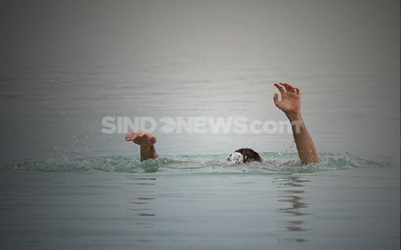 Balita Tenggelam dan Terseret Arus Sungai Irigasi Batujaya Karawang