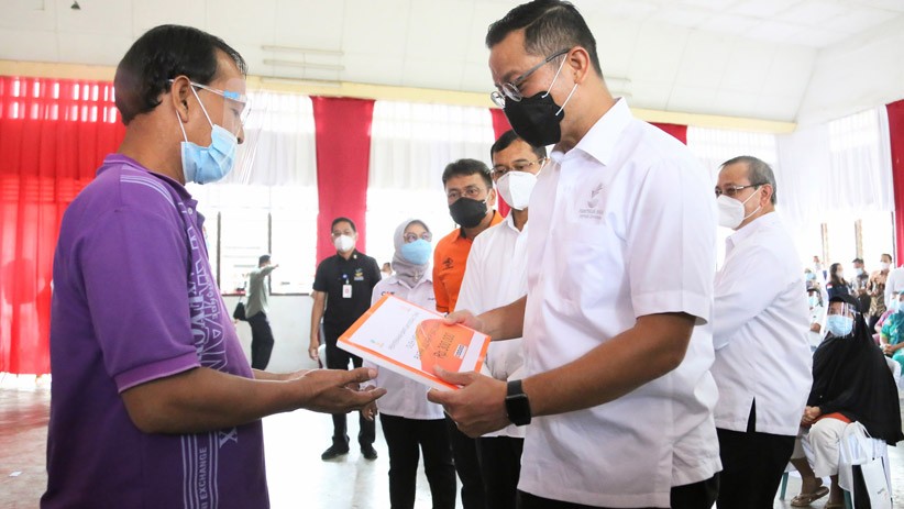 Kemensos Salurkan Bansos Tunai di Simalungun - Bagian 3