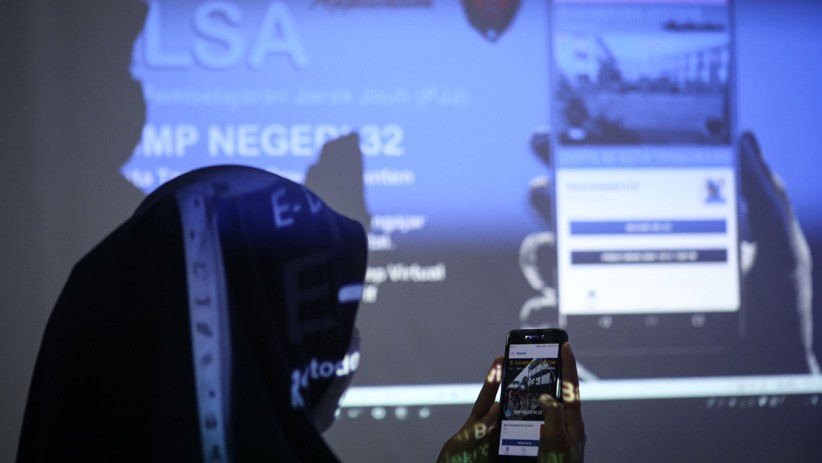 Peluncuran Aplikasi Pembelajaran Jarak Jauh e-Learning - Bagian 1