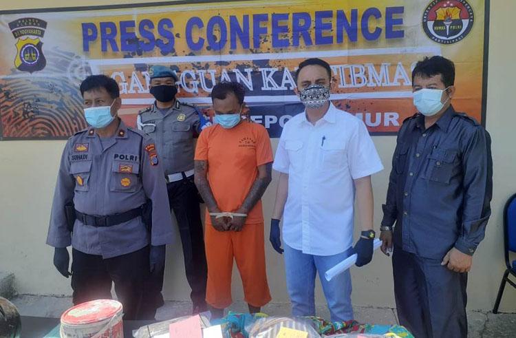 Polsek Depok Timur Ungkap Pelaku Pembunuhan Mayat di Lapangan Kentungan, Sleman