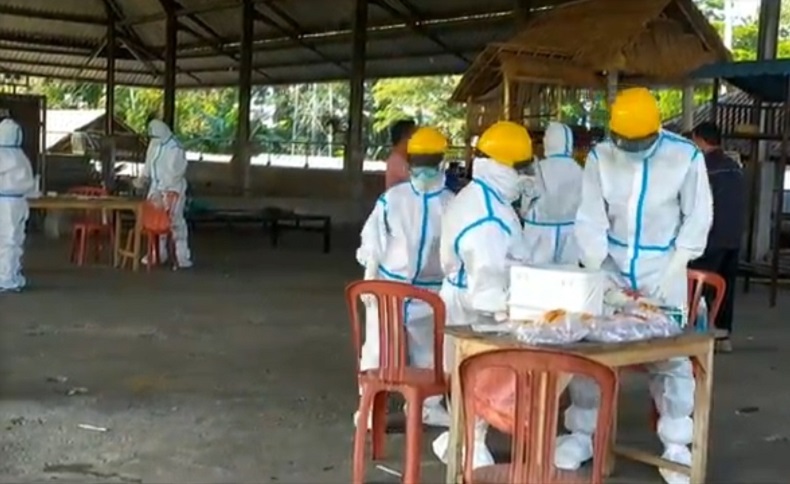 Ratusan Warga Desa di Ubud Bali Tes Swab Usai Puluhan Orang Terjangkit Covid-19