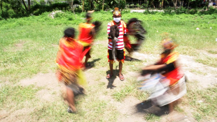 Semangat Anak-Anak Berlatih Jathilan di Kampung Jawi Semarang - Bagian 2