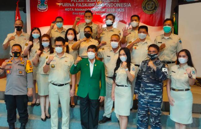 Dilantik, Pengurus Purna Paskibraka Indonesia Manado Diminta Segera Konsolidasi